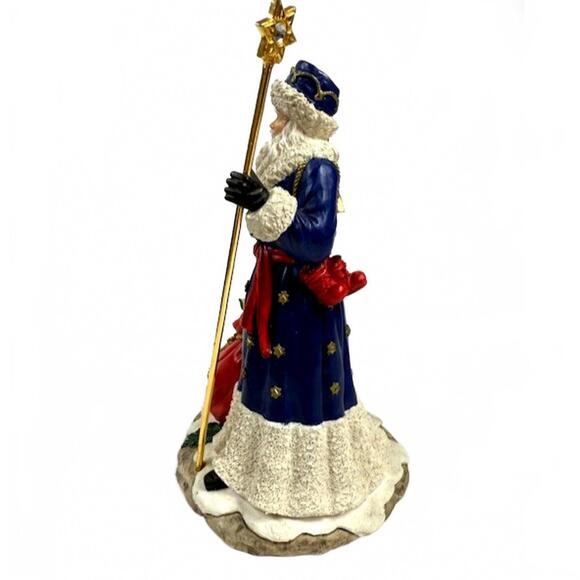 1991 Grandfather Frost Russian Santa Figurine Hamilton...